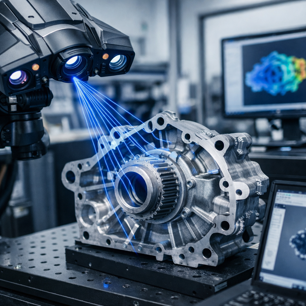 3D‑Scanner in Aktion